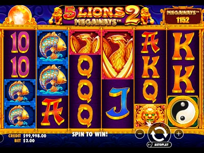 5 lions megaways 2