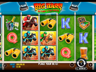 Big bass rerurn to the racer